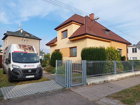 Izolace stropu zděného rodinného domu v Hradci Králové